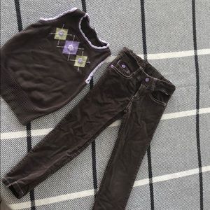 Girls Gymboree fall outfit